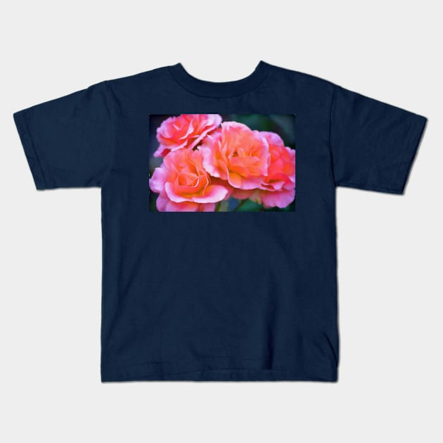 Rose 369 Kids T-Shirt by secretgardener